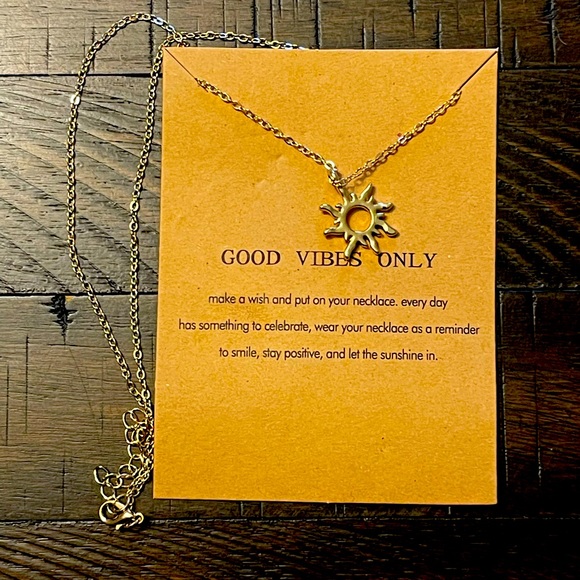 Good Vibes Only Necklace